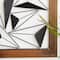 Black & White Geometric Metal Wall Art Set, 2ct.